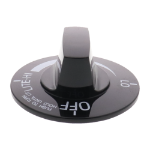 Picture of Burner Knob (Black)