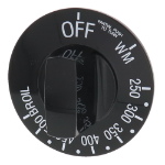 Picture of Thermostat Knob (Black)