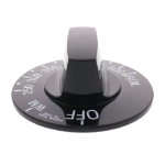 Picture of Thermostat Knob (Black)