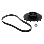 Picture of 1/2 HP Motor Pulley, Nut & Belt