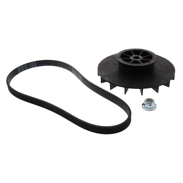 Picture of 1/2 HP Motor Pulley, Nut & Belt